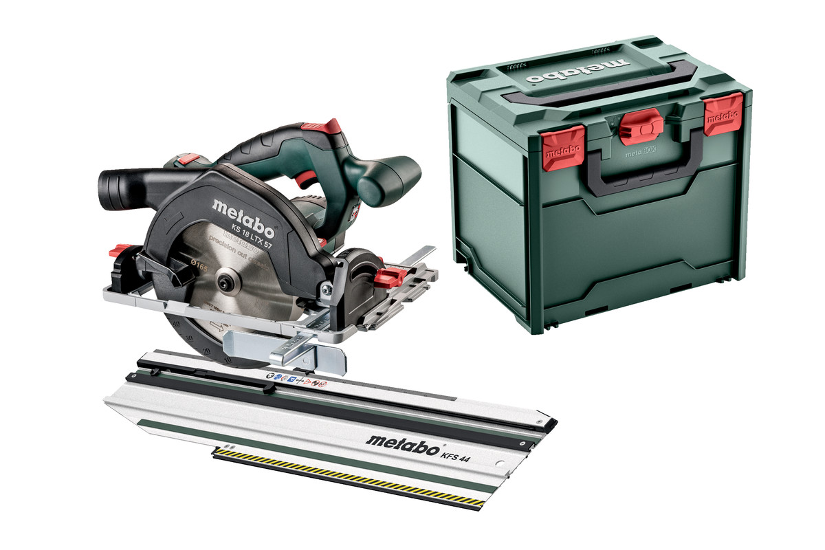 Акумуляторна ручна дискова пила Metabo Set KS 18 LTX 57