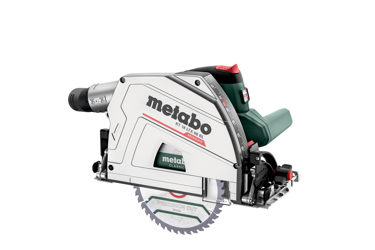 Аккумуляторна заглибна циркулярна пилка Metabo KT 18 LTX 66 BL