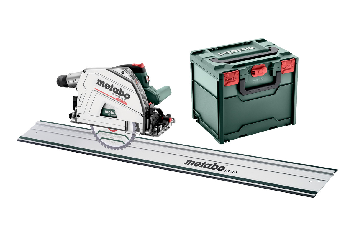Аккумуляторна заглибна циркулярна пилка Metabo Set KT 18 LTX 66 BL