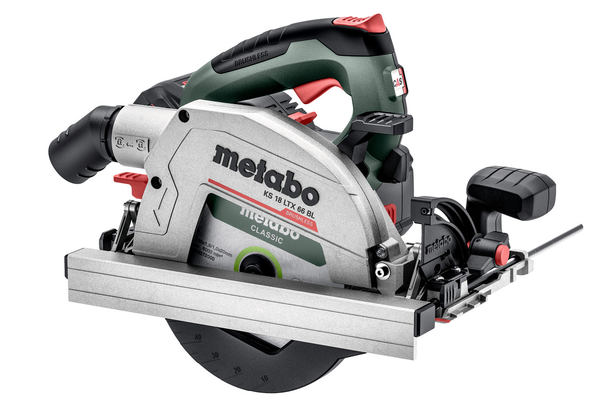 Акумуляторна ручна дискова пила Metabo KS 18 LTX 66 BL