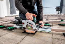Аккумуляторна ручна дискова пилка Metabo Set KS 18 LTX 66 BL не дорого
