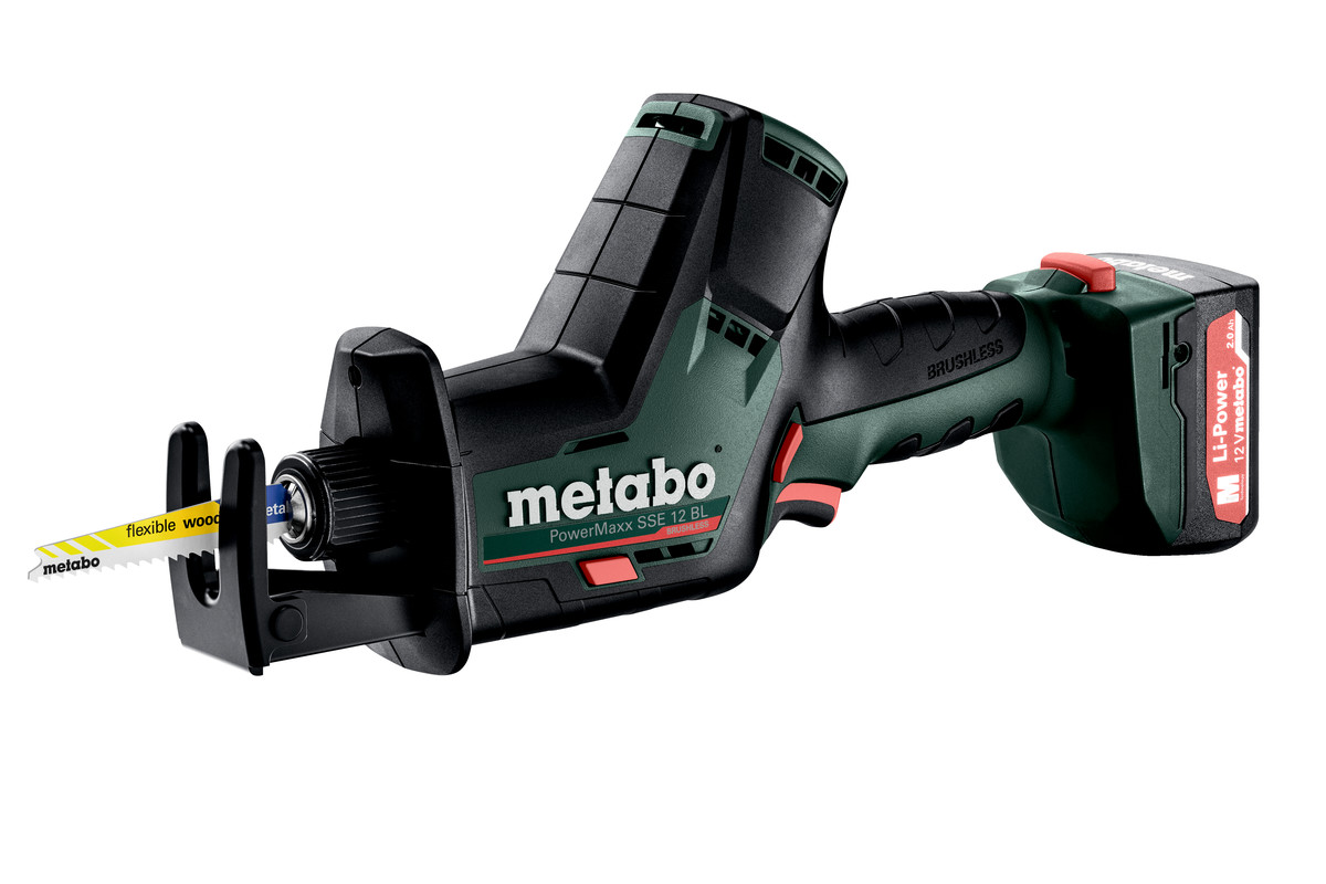 Акумуляторна шабельна пила Metabo PowerMaxx SSE 12 BL