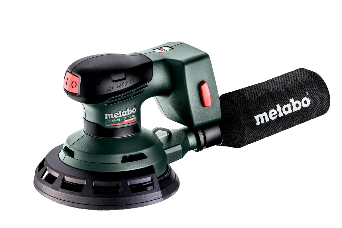 Акумуляторна ексцентрикова шліфувальна машина Metabo SXA 18 LTX 150 BL
