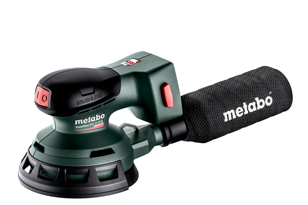 Акумуляторна ексцентрикова шліфувальна машина Metabo PowerMaxx SXA 12-125 BL