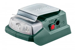 Акумуляторний адаптер живлення Metabo PowerMaxx PA 12 LED-USB