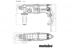 Комбінований перфоратор Metabo KHE 2845 купити