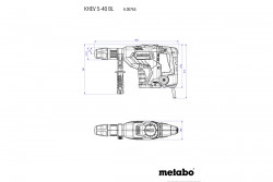 Комбінований перфоратор Metabo KHEV 5-40 BL замовити