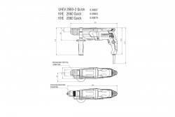 Мультіперфоратор Metabo UHE 2660-2 Quick не дорого