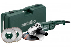 Кутова шліфувальна машина Metabo Set WE 2200-230