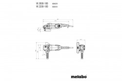 Кутова шліфувальна машина Metabo W 2200-180 заказать