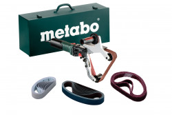 Стрічкова шліфувальна машина для труб Metabo RBE 15-180 Set