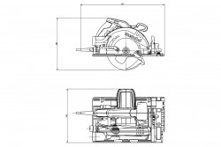 Дискова ручна пила Metabo KS 55 FS Set замовити