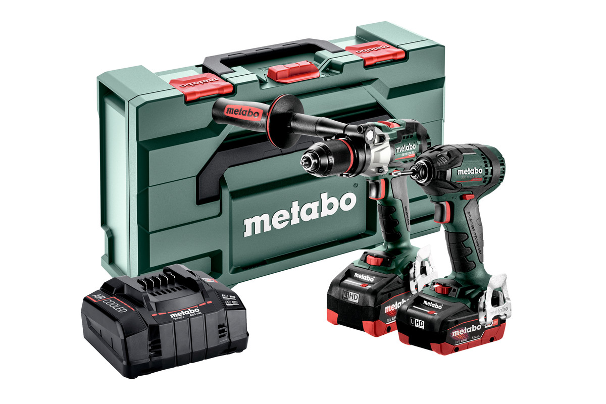 Акумуляторний інструмент в комплекті Metabo Combo Set 2.1.15 18 V BL