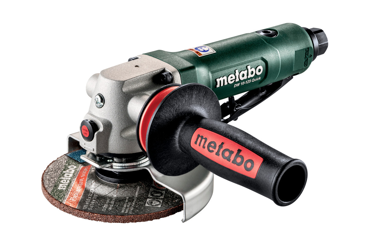 Пневматическая угловая шлифовальная машина Metabo DW 10-125 Quick - Фото 1 Пневматическая угловая шлифовальная машина Metabo DW 10-125 Quick