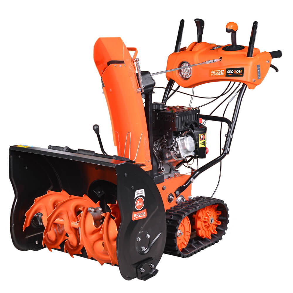 Снігоприбирач бензиновий SEQUOIA SST7067LCT-TRACK - Фото 1 Снігоприбирач бензиновий SEQUOIA SST7067LCT-TRACK