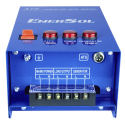 Автоматичне введення резерву (АВР) для SKDS-*(однофазних) EnerSol EATS-15DS замовити