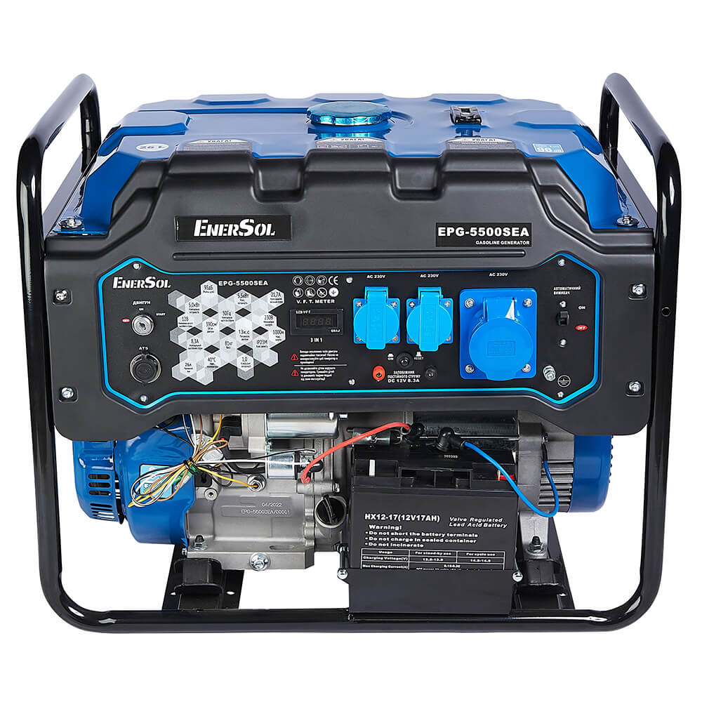 Генератор бензиновий EnerSol EPG-5500SEA - Фото 1 Генератор бензиновий EnerSol EPG-5500SEA