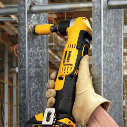 Дриль-шурупокрут кутовий акумуляторний DeWALT DCD740N фото