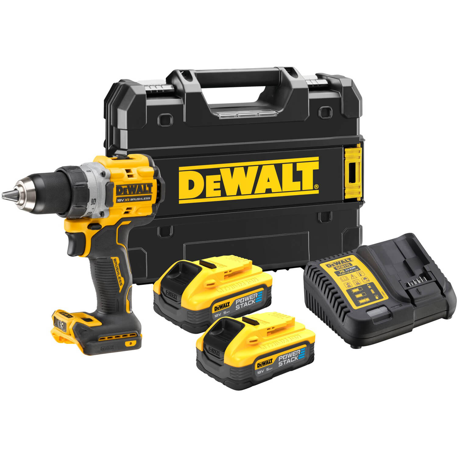 Дриль-шуруповерт аккумуляторний безщітковий DeWALT DCD800H2T