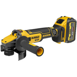 Шліфмашина кутова - болгарка акумуляторна безщіткова DeWALT DCG409VST1 фото