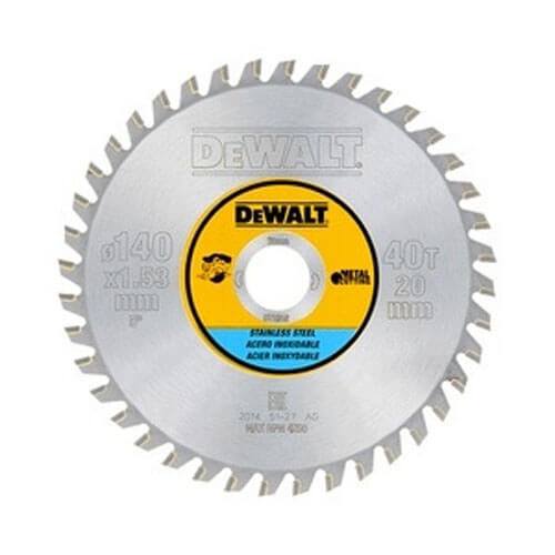 Диск пилковий METAL CUTTING DeWALT DT1918
