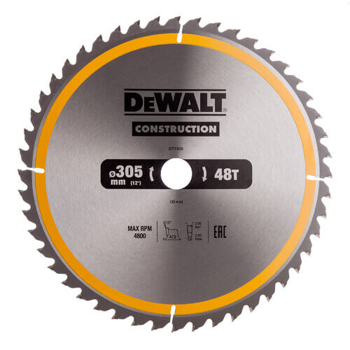 Диск пилковий СONSTRUCTION DeWALT DT1959