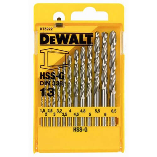 Набір свердлів по металу DeWALT DT5922