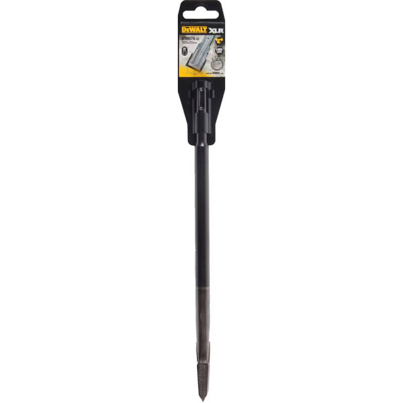 Зубило SDS-Plus, XLR плоске, Довжина - 300 мм, ширина - 25 мм, DeWALT DT6979