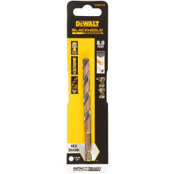 Свердло по металу EXTREME IMPACT Black &amp; Gold DeWALT DT20612
