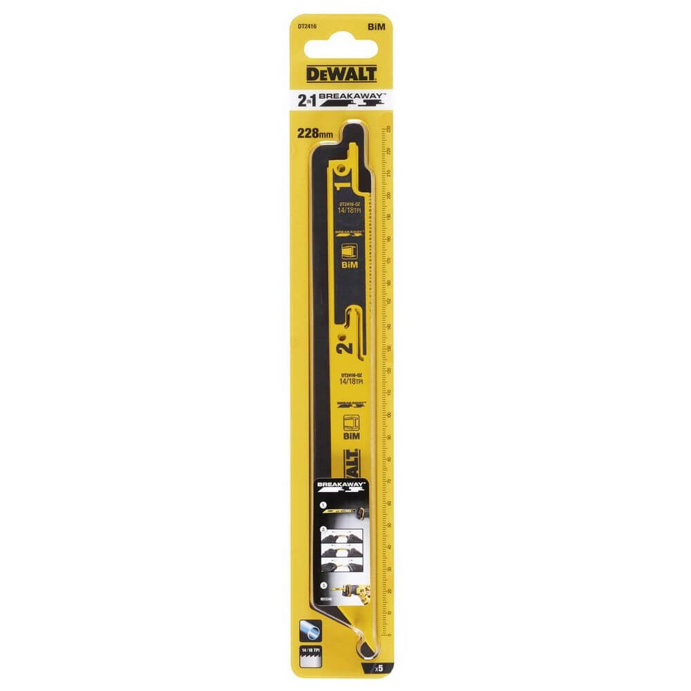 Полотно пильне біметалічне BREAKAWAY DeWALT DT2416