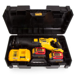 Пила шаблонна акумуляторна XR FLEXVOLT, 54 В, з 2 акумуляторами Li-lon та валізою, DeWALT DCS388T2 в Україні