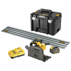 Пила дискова понурювальна акумуляторна безщіткова DeWALT DCS520T2R