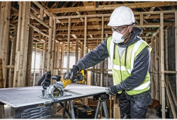 Пила дискова акумуляторна безщіткова компактна DeWALT DCS571NT фото