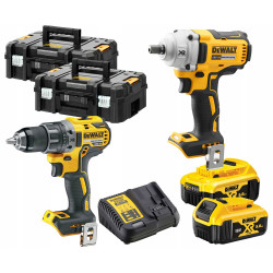 Набір із двох інструментів безщіткових DeWALT DCK2077P2T