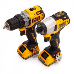 Набір із двох інструментів безщіткових DeWALT DCK2110L2T купити