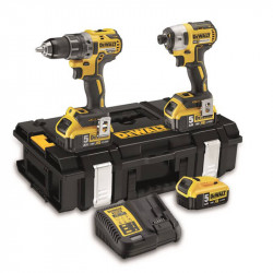 Набір із двох інструментів безщіткових DeWALT DCK266P3