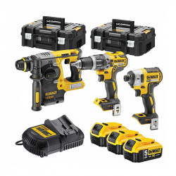 Набір із трьох інструментів безщіткових DeWALT DCK368P3T купити