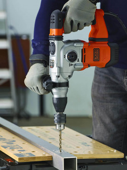Перфоратор мережевий SDS-Plus BLACK+DECKER BEHS03K в Україні