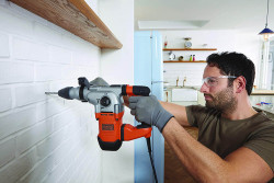 Перфоратор мережевий SDS-Plus BLACK+DECKER BEHS03K в інтернет-магазині