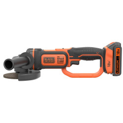 Шліфмашина кутова - болгарка акумуляторна BLACK+DECKER BCG720M1 купить