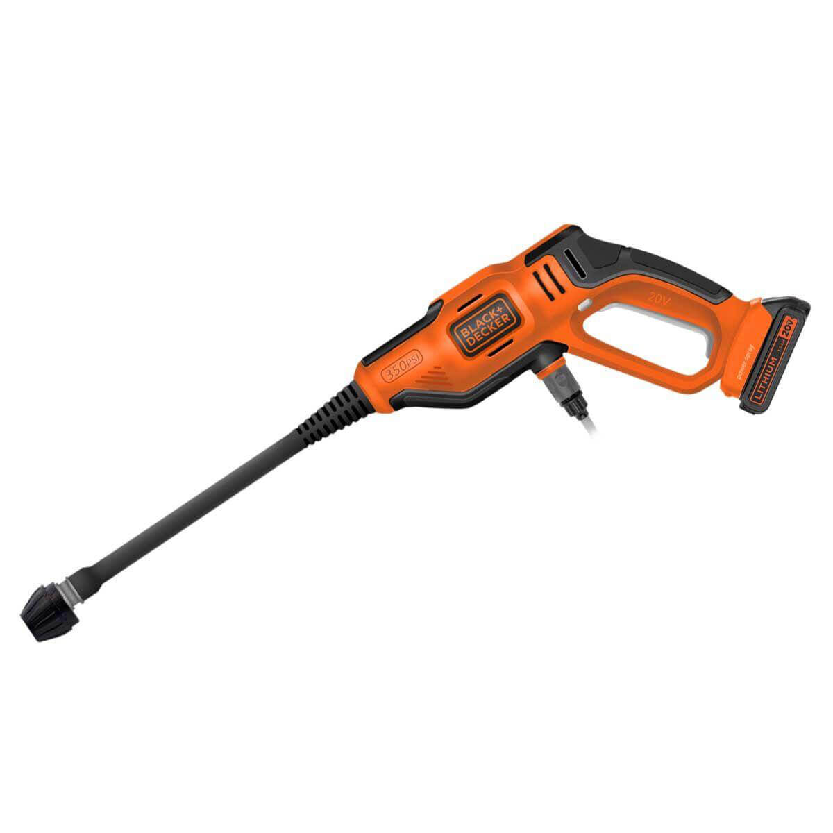 Мийка високого тиску аккумуляторна BLACK+DECKER BCPC18B