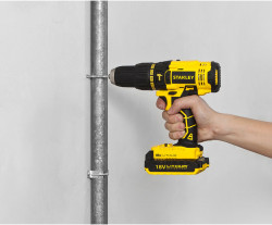 Дриль-шурупокрут акумуляторний ударний STANLEY SCH201D2K не дорого