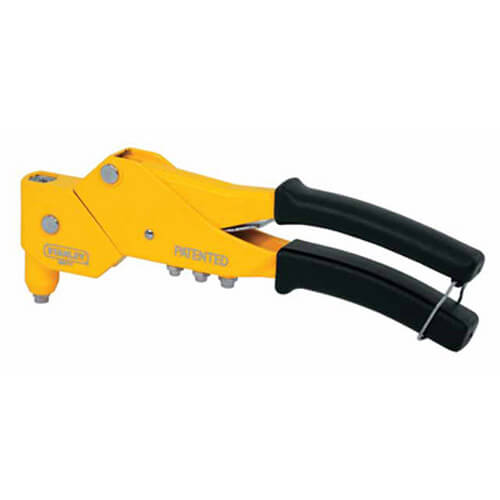 Ключ заклепувальний Swivel Head Riveter із поворотною головкою та насадками під заклепки діаметром 2, 3, 4, 5 мм, високого зусилля STANLEY 6-MR77