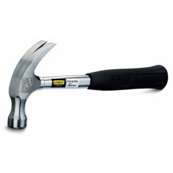 Молоток Steelmaster Curve Claw з вагою головки 450 г, із загнутим цвяходером STANLEY 1-51-031