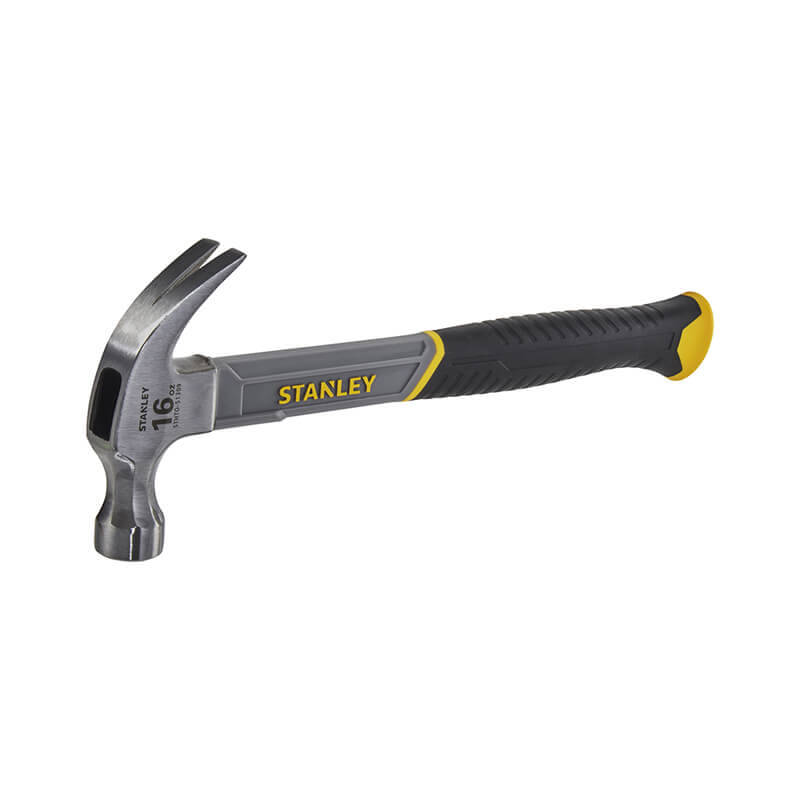 Молоток Fiberglass з вагою головки 450 г, із загнутим цвяходером STANLEY STHT0-51309