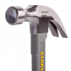 Молоток Fiberglass з вагою головки 570 г, із загнутим цвяходером STANLEY STHT0-51310 в Україні