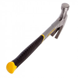 Молоток Fiberglass з вагою головки 570 г, із загнутим цвяходером STANLEY STHT0-51310 замовити