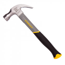 Молоток Fiberglass з вагою головки 570 г, із загнутим цвяходером STANLEY STHT0-51310