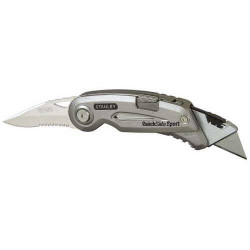 Ніж складень QUICKSLIDE SPORT UTILITY KNIFE з двома лезами STANLEY 0-10-813