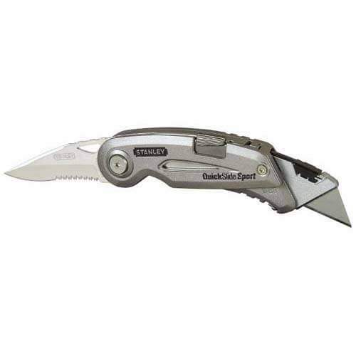 Ніж складень QUICKSLIDE SPORT UTILITY KNIFE з двома лезами STANLEY 0-10-813